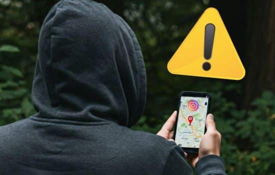 Desactiva la ubicación en redes ahora!