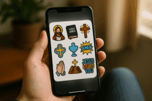 Paraíso de Stickers Cristianos